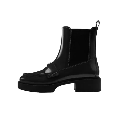 COACH Louisa BOOTIE Короткий Челси 3,8 см Женские Черный