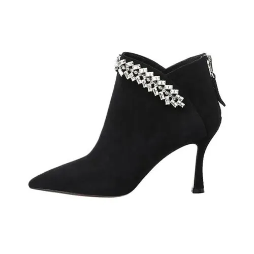 NICOLI Hawise Ботильоны 8 см Женские Черные