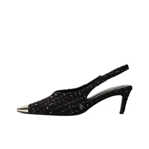 Anine Bing Nina Низкий каблук Высокий каблук 6,1 см Женский Черный