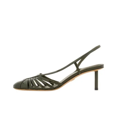 Ferragamo Высокие каблуки Зеленые Женские