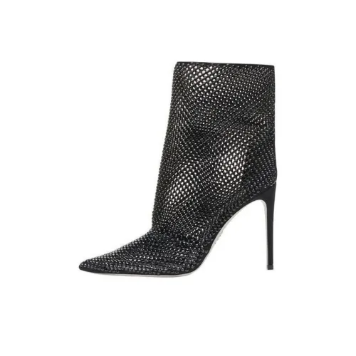 RENE CAOVILLA Taylor Ботильоны 10,5 см Женские Черные
