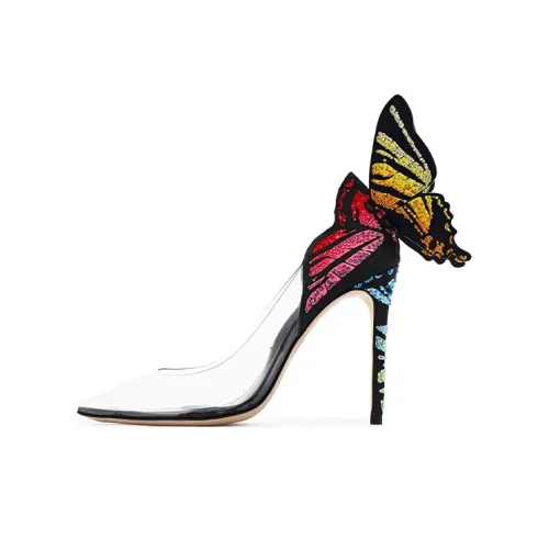 SOPHIA WEBSTER Узкий каблук Высокие каблуки 10 см Женские Черный