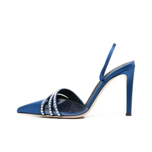 Giuseppe Zanotti GZ Узкий каблук Высокие каблуки Женские Синий