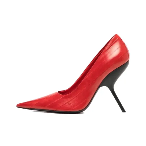 Ferragamo Узкий каблук Высокие каблуки Женские Красный