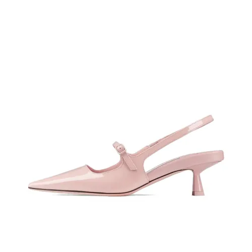 Jimmy Choo Didi Низкий каблук Высокий каблук 4,5 см Женский Розовый