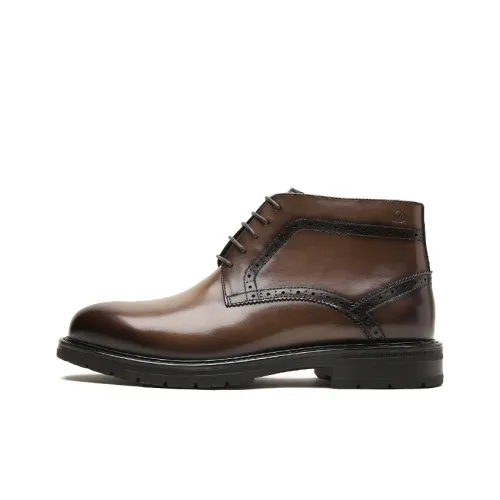 S. T.DUPONT Ботильоны Мужской Кофе