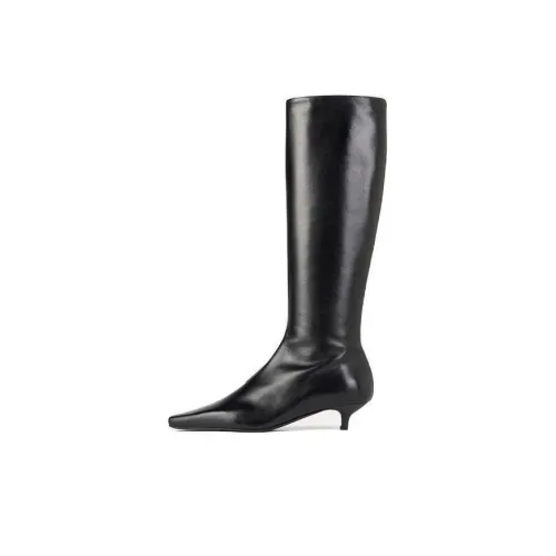 TOTEME Колено Высокие сапоги 3 см Женские Черный