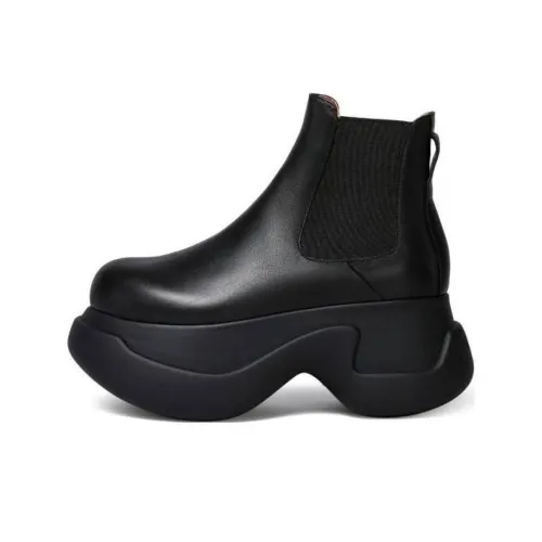 MARNI Короткий Челси Женские Черный