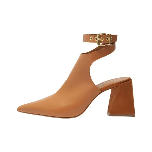 Schutz Kala Песочные часы Высокие каблуки 8 см Женские Коричневый
