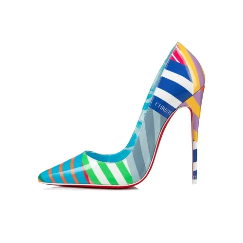 CL Узкий каблук Высокие каблуки 12 см Женские Многоцветные