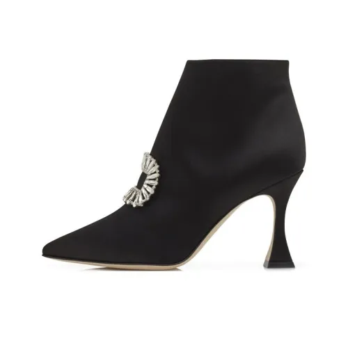 MANOLO BLAHNIK Ботильоны Женские Черные