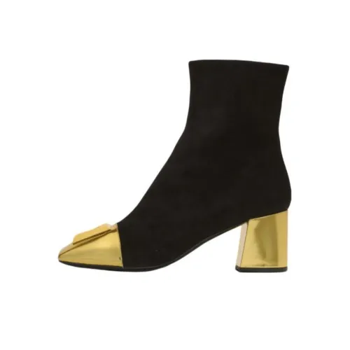 BALMAIN Edna Botильоны 7 см Женские Черные