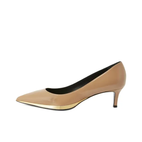 Giuseppe Zanotti GZ Узкий каблук Высокие каблуки Женские Бежевый