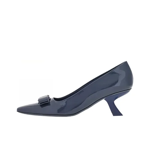 Ferragamo Vara Высокие каблуки Синие Женские