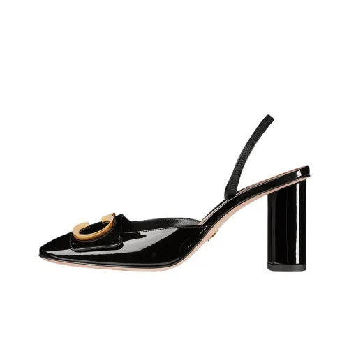 DIOR C'est Dior Грубый каблук Высокие каблуки 8 см Женские Черный