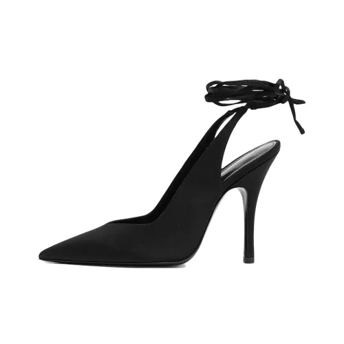 The Attico Venus Узкий каблук Высокие каблуки 11,5 см Женские Черный