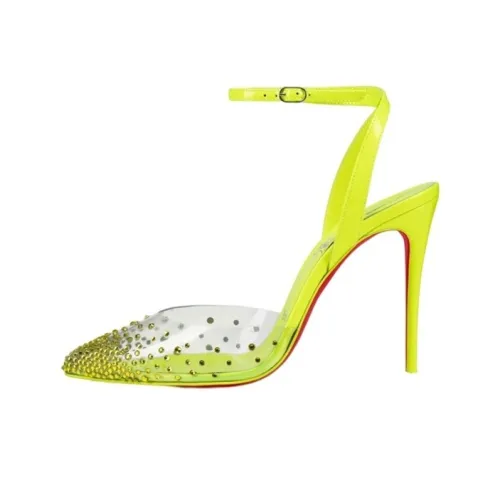 CL Узкий каблук Высокие каблуки 10 см Женские Желтые