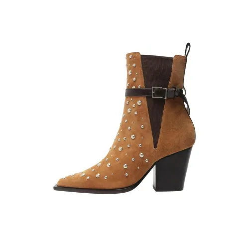 Schutz Kelsey Chelsea 8,3 см Женские Коричневый