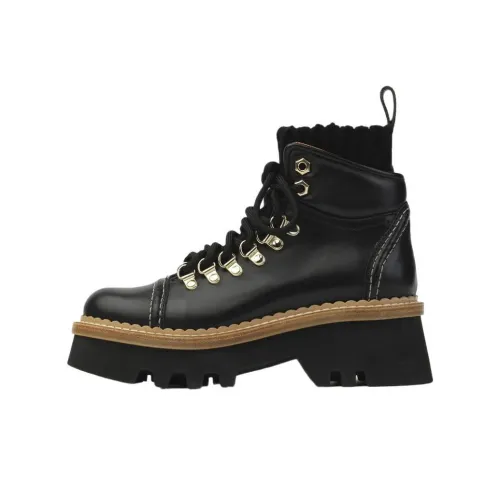 Chloe Owena Ботильоны 5 см Женские Черные