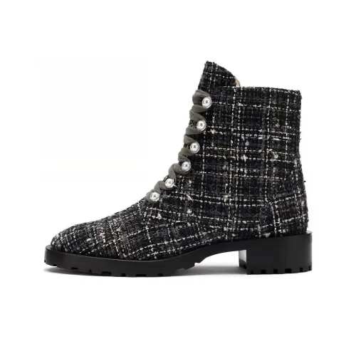 Stuart Weitzman SW Ботильоны Женские Фланелевые Серые