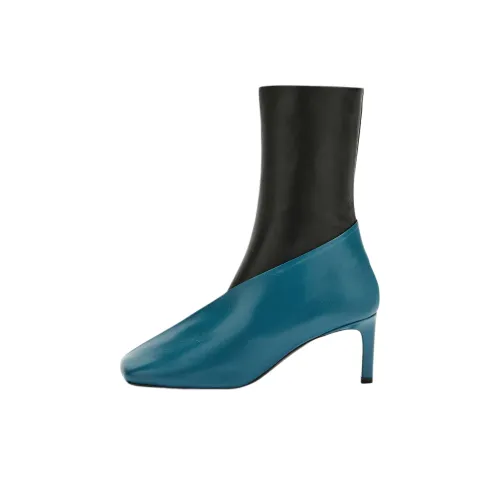 JIL SANDER Ботильоны Черно-синие Женские