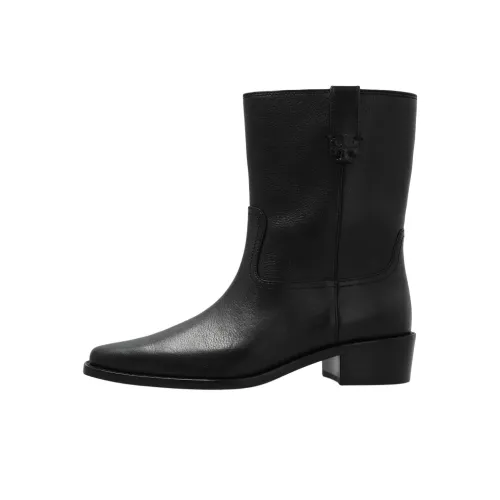 TORY BURCH Городской Западный Ботильоны 3,5 см Женские Черные