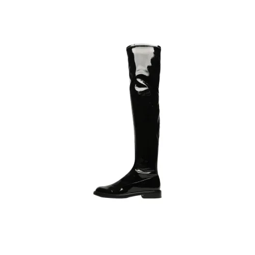 Schutz Kaolin Over The Knee Boots 3 см Женские Черный