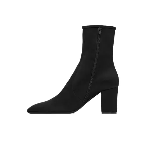 SAINT LAURENT Betty Ботильоны 7 см Женские Черные