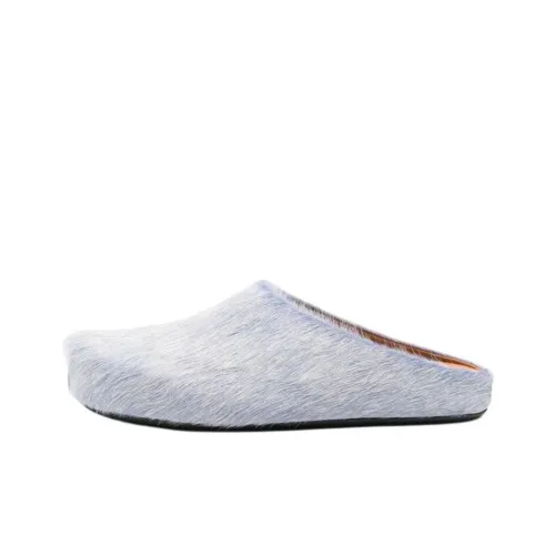 MARNI Нет Особенный Эффект Домашние тапочки Мужской Синий