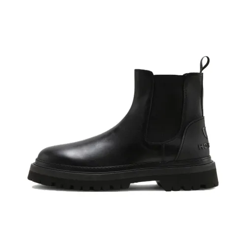 WOOLRICH Короткий Челси Мужской Черный