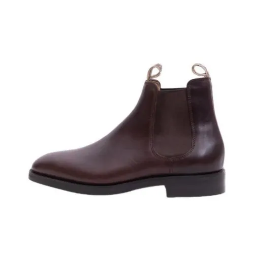 BARKER Sutton Коричневый Короткий Челси Мужской Умбра