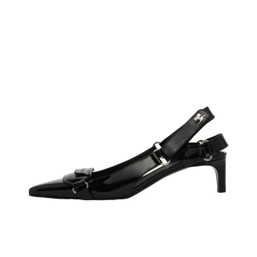 COURREGES Высокие каблуки Черные Женские