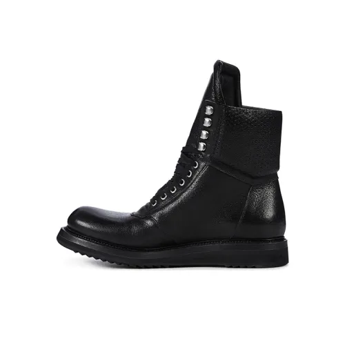 RICK OWENS совместный бренд RO Мартин Boot Мужской Черный