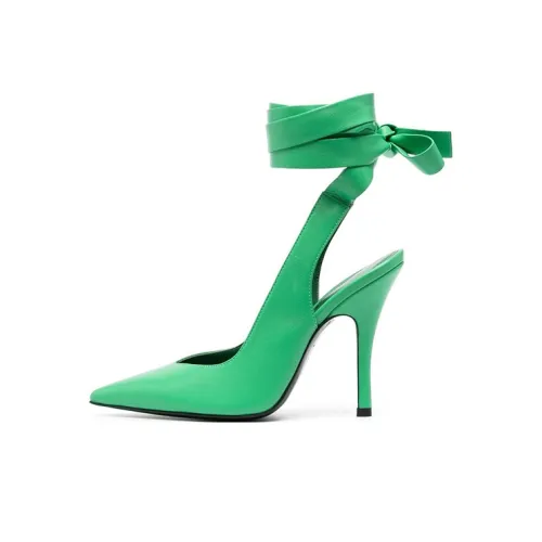 The Attico Узкий каблук Высокие каблуки 11,5 см Женские Зеленый