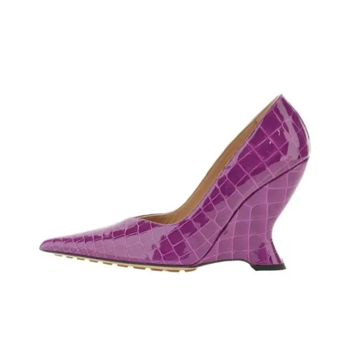 Bottega Veneta Клин-каблук Высокие каблуки Женские Фуксия