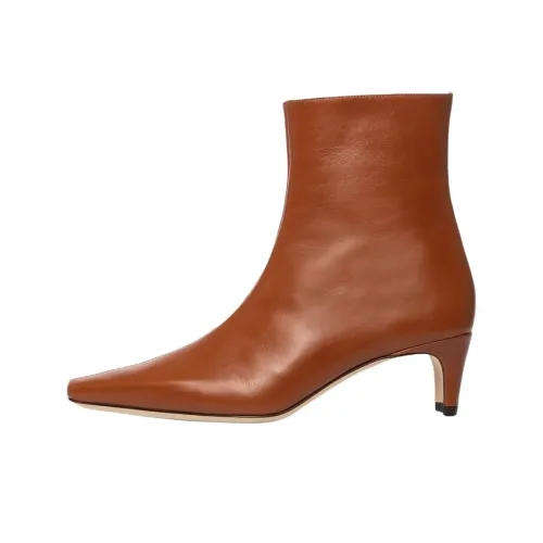 Staud WALLY Ботильоны 5,5 см Женские Коричневый