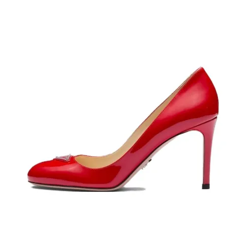 PRADA Patent Высокие каблуки Женские