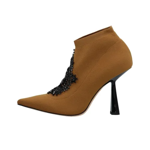 Jimmy Choo SABRE Ботильоны 10 см Женские Коричневый