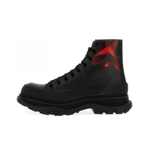 Alexander McQueen Tread Slick Ботильоны Мужские Черные