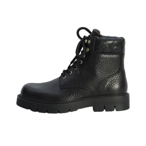 Bottega Veneta Haddock Короткий Martin Boot Мужской Черный