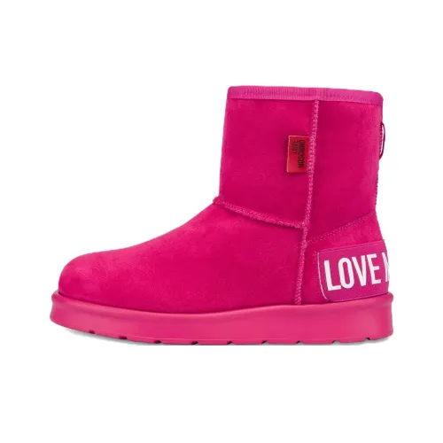 LOVE MOSCHINO Короткий MID Голень Сноубутсы Женские Розовый