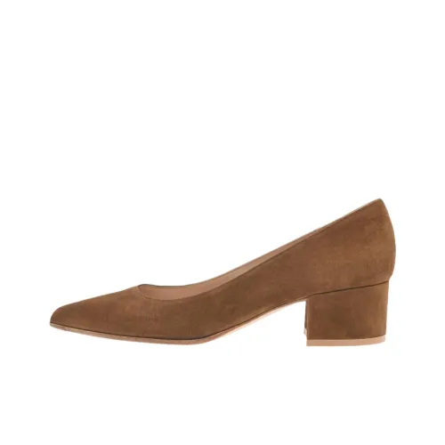 GIANVITO ROSSI Высокие каблуки Коричневый Женские