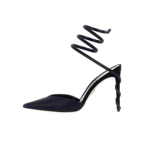 RENE CAOVILLA Узкий каблук Высокие каблуки 11,5 см Женские Синий