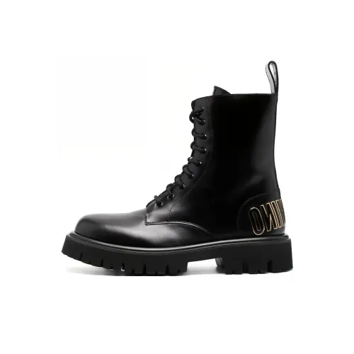 MOSCHINO Ботильоны Мужские Черные