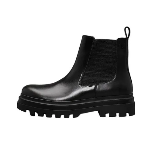 CKJ CALVIN KLEIN JEANS Короткий Челси 5 см Мужской Черный