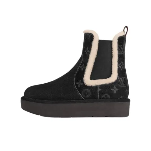 LOUIS VUITTON Aspen Короткий Челси Женские Черный