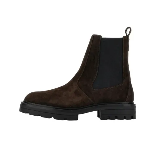 HOGAN H673 Короткий Челси 5 см Мужской Коричневый