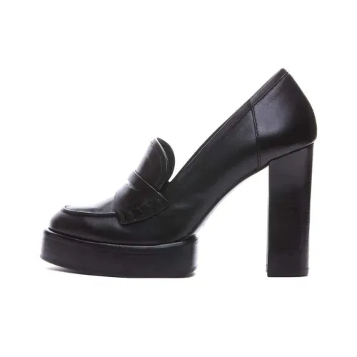 Paloma Barceló Грубый каблук Высокие каблуки Женские Черный