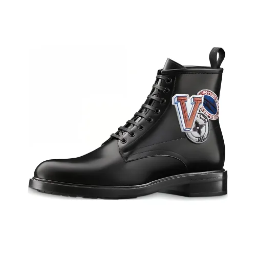 LOUIS VUITTON Voltaire Ботильоны Мужские Черные