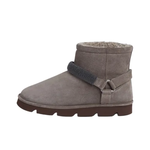 Brunello Cucinelli Сноубутсы Серые Женские